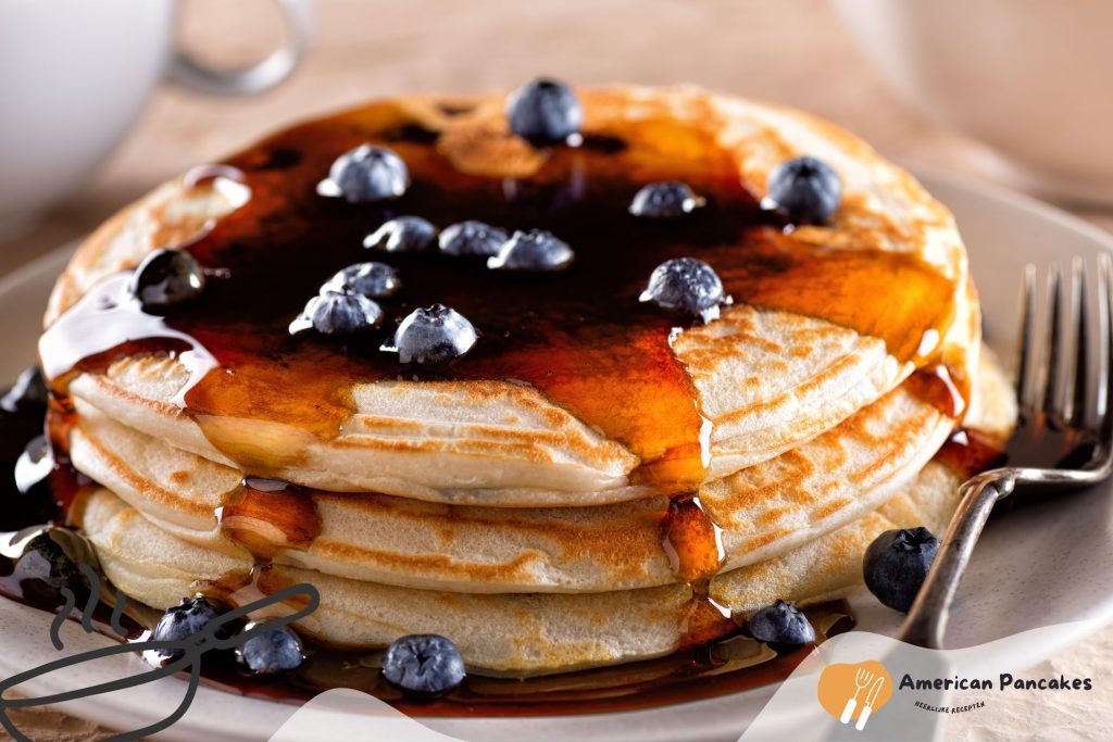 Blueberry American Pancakes